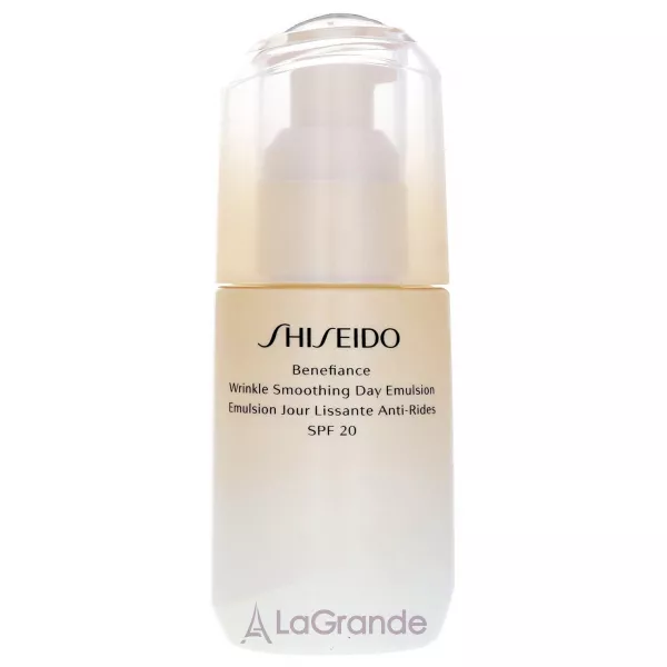 Shiseido Benefiance Wrinkle Smoothing Day Emulsion SPF 20 ������� ����� ������� ����� ������� ����