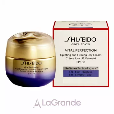 Shiseido Vital Perfection Uplifting and Firming Day Cream SPF 30    SPF 30