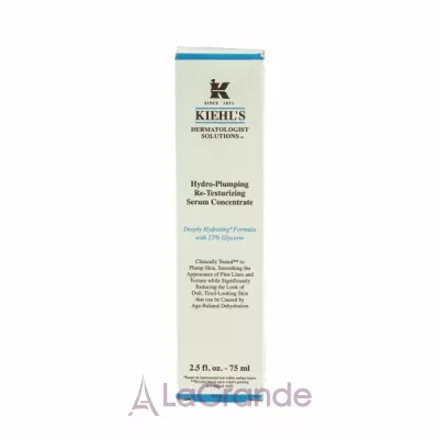 Kiehl's Dermatologist Solutions Hydro-Plumping Re-Texturizing Serum Concentrate -  