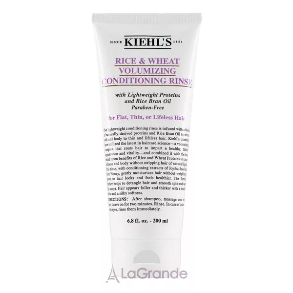 Kiehl's Rice & Wheat Volumizing Conditioning Rinse ����������� ��� ������ � ���������� ���� � �������