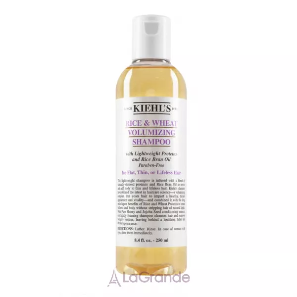 Kiehl's Rice & Wheat Volumizing Shampoo ������� ��� ������ � ���������� ���� � �������