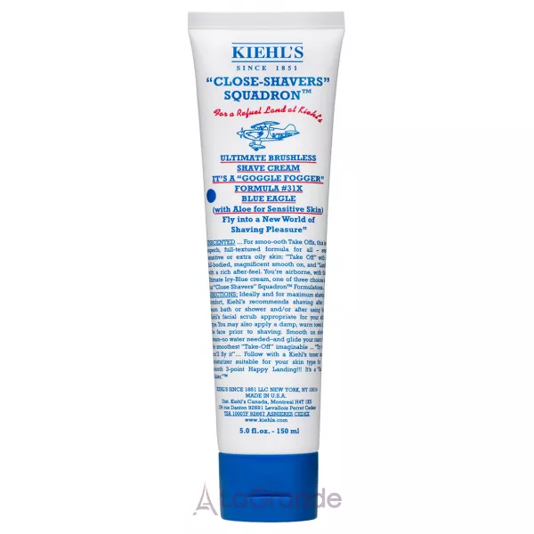Kiehl's Ultimate Brushless Shave Cream Blue Eagle ���� ��� ������ ��� �������������� ����