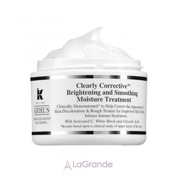 Kiehl's Clearly Corrective Brightening And Smoothing Moisture Treatment ����������� ���� ��� ���� ��� ������� ���� � ������� �������� ����