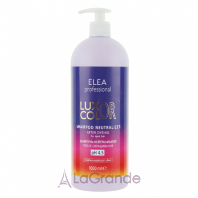 Elea Professional Luxor Color Shampoo Neutralizer -   pH 4.5