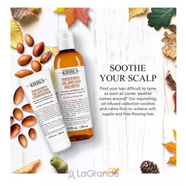 Kiehl's Smoothing Oil-Infused Shampoo �������������� ������� � ��������� �����������