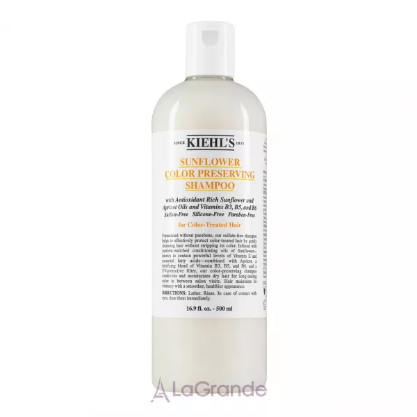 Kiehl's Sunflower Color Preserving Shampoo for Color-Treated Hair ������� ��� ���������� ����� ���������� �����