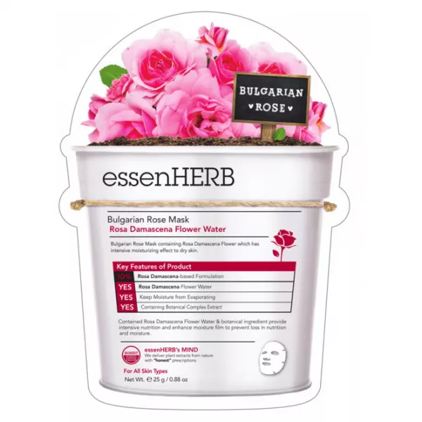 EssenHerb Bulgarian Rose Mask ����������� �������� ����� � ���������� ���������� ����