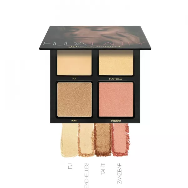 Huda Beauty 3D Highlighter Palette ������� ����������