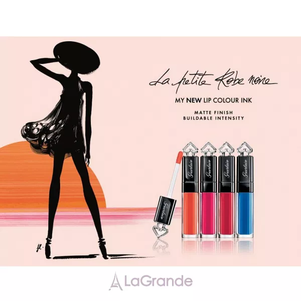 Guerlain La Petite Robe Noire Lip Colour'Ink г��� ������ ��� ��� (������)