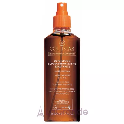 Collistar Special Perfect Tanning Supertanning Moisturizing Dry Oil SPF 6     