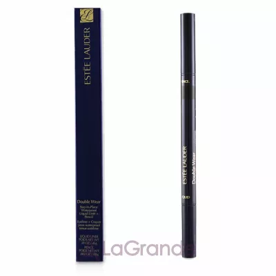 Estee Lauder Double Wear Stay-in-place Waterproof Liquid Liner + Pencil 2--1   -