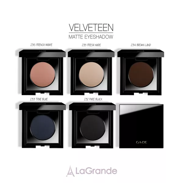 Ga-De Velveteen Matte Eyeshadow ҳ�� ��� ���� ��������