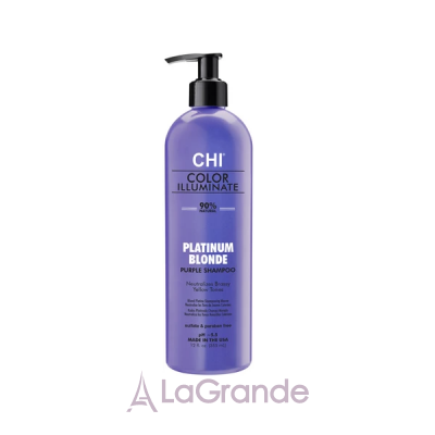 CHI Ionic Color Illuminate Shampoo Platinum Blonde    