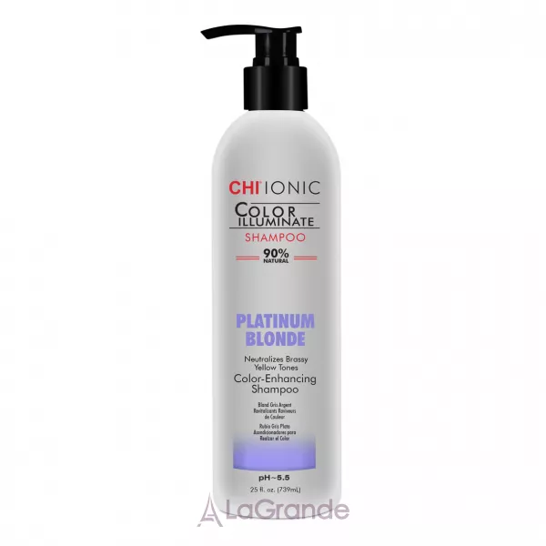 CHI Ionic Color Illuminate Shampoo Platinum Blonde ���������� ������� ���������� ���������