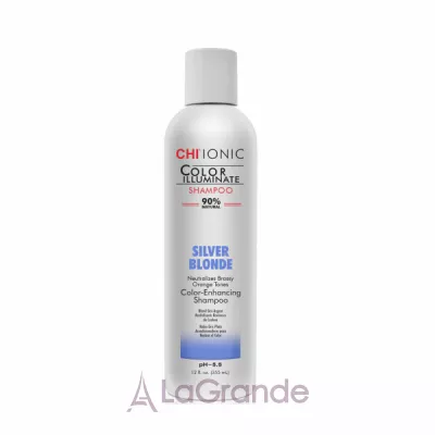CHI Ionic Color Illuminate Shampoo Silver Blonde ³   