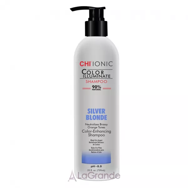 CHI Ionic Color Illuminate Shampoo Silver Blonde ���������� ������� ���������� ���������