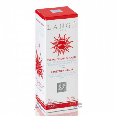 Lange Paris Sun Block Cream Face SPF 30+     SPF-30+