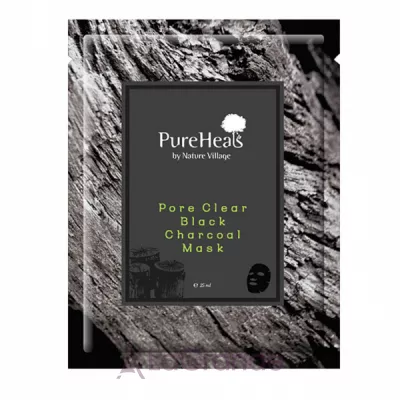 PureHeal's Pore Clear Black Charcoal Mask          