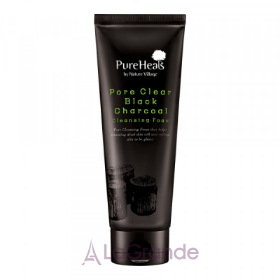 PureHeal's Pore Clear Black Charcoal Cleansing Foam ϳ        