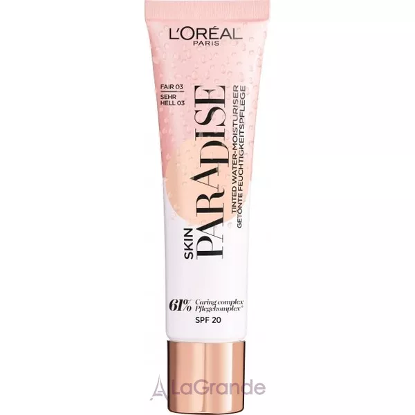 L'Oreal Paris Skin Paradise Tinted Water-Cream ��������� ����������� ���� �� ������ ������