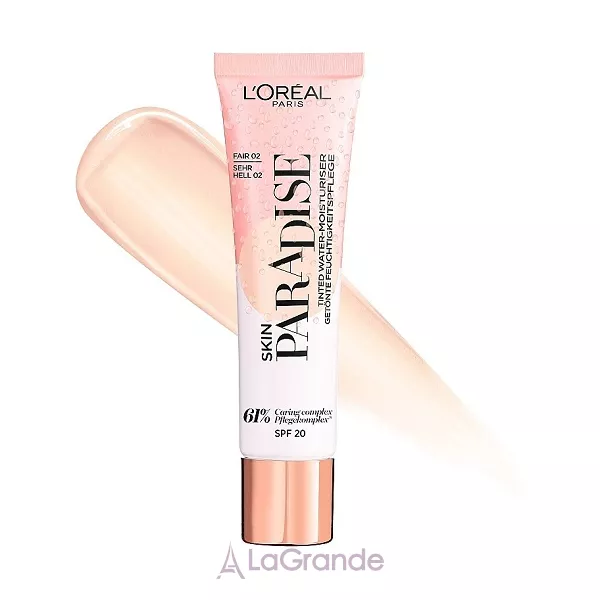 L'Oreal Paris Skin Paradise Tinted Water-Cream ��������� ����������� ���� �� ������ ������