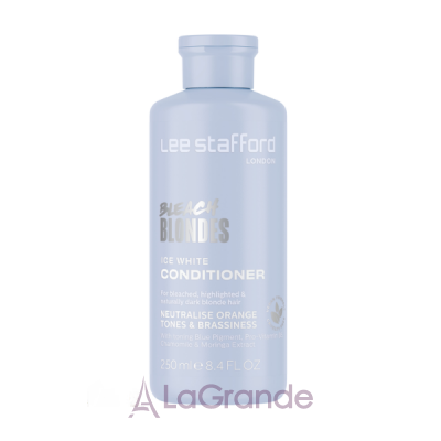 Lee Stafford Bleach Blonde Ice White Conditioner     