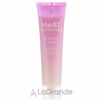 Lee Stafford Heat Protection Blow Dry Cream -  