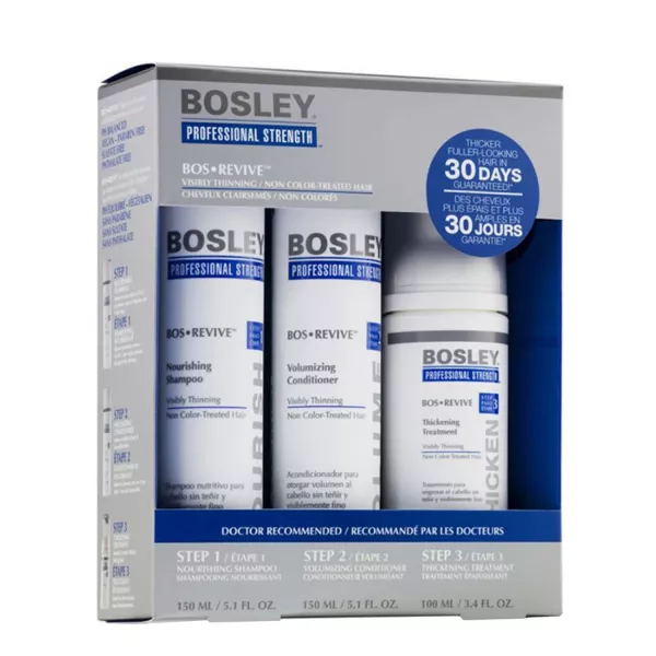 Bosley BosRevive Starter Pack for Visibly Thinning Non Color-Treated Hair ������� ��� ����������� ������������ �����