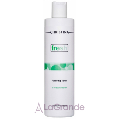 Christina Fresh Purifying Toner for Oily Skin with Lemongrass      