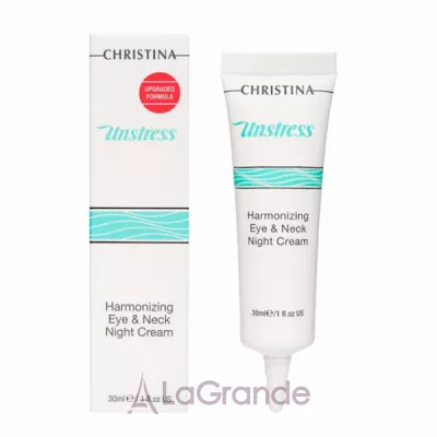 Christina Unstress Harmonizing Night Cream For Eye And Neck         