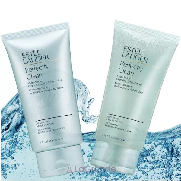 Estee Lauder Perfectly Clean Multi-Action Cleansing Gelee/ Refiner 2 � 1: ���� ��� �������� / �����