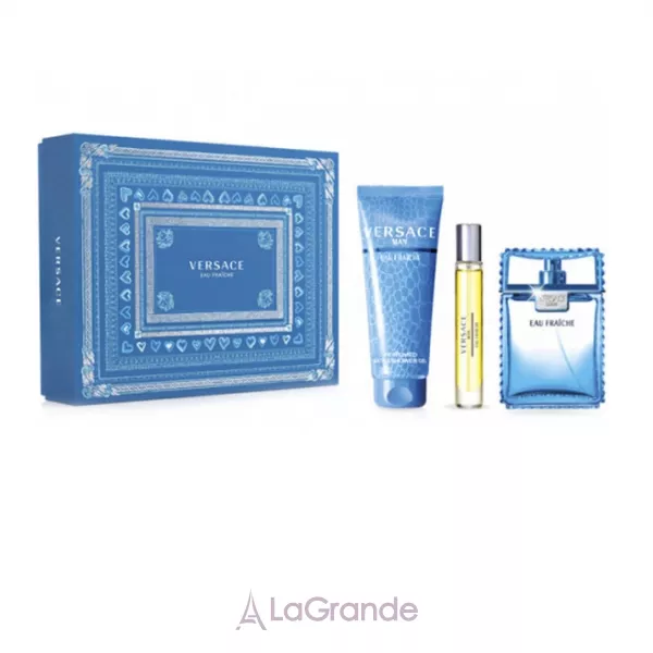 Versace Man Eau Fraiche ���� (�������� ���� 100 �� + ���� ��� ���� 150 �� + �������� 10 ��)