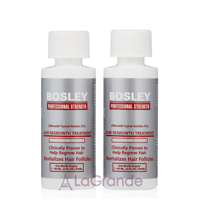 Bosley Professional Strength Hair Regrowth Treatment Extra Strength for Men 5%     