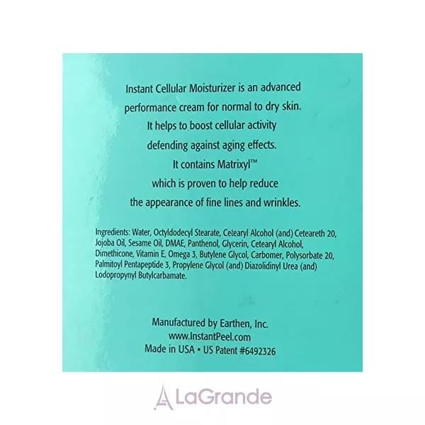 Earthen Instant CelluMoist ���� ����������� ��� ����� � ���������� ���� ����