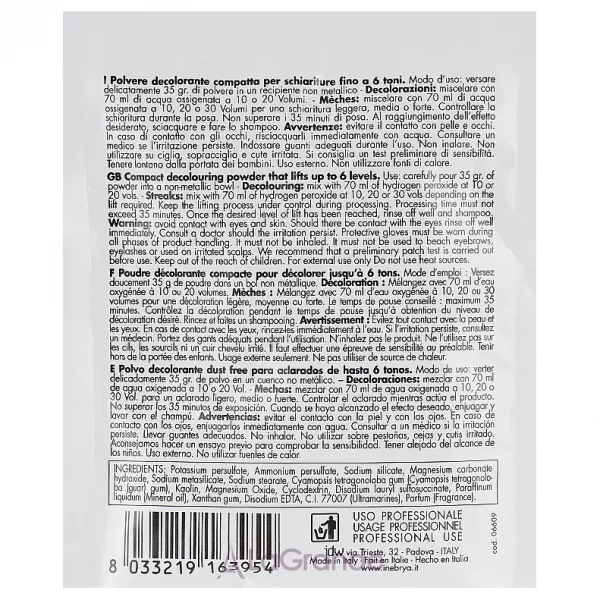 Inebrya Bleaching Powder Blue ����������� ���������� �������, �����