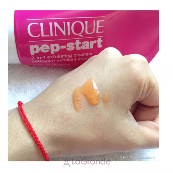Clinique Pep-Start 2-in-1 Exfoliating Cleanser ��������� � �������������� �������� 2-�-1