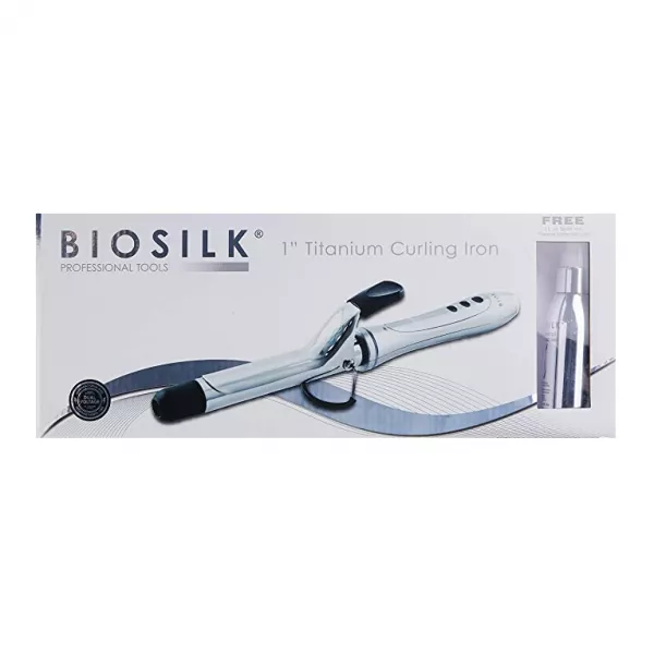 BioSilk Titanium Curling Iron Kit ���� (�������� ������ 3,18 �� + ����������� 59 ��)