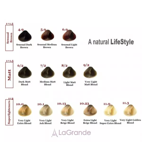 Punti di Vista Nuance Hair Coloring Cream ����-������ ��� �����