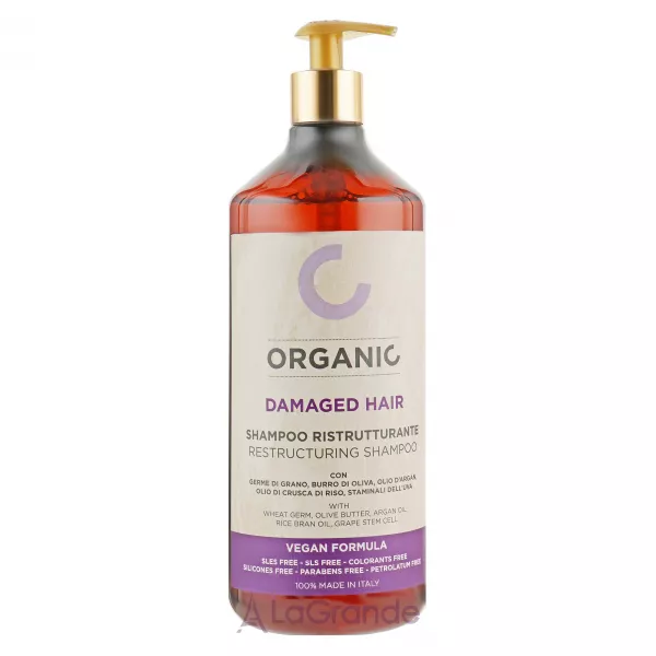 Punti Di Vista Organic Damaged Hair Restructuring Shampoo ���������� ������� ��� ���������� ������������ �������