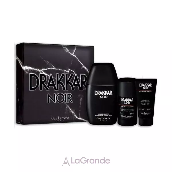 Guy Laroche Drakkar Noir ����� ( ��������� ���� 100 �� + ���� ��� ���� 50 �� + ����������-���� 75 ��)