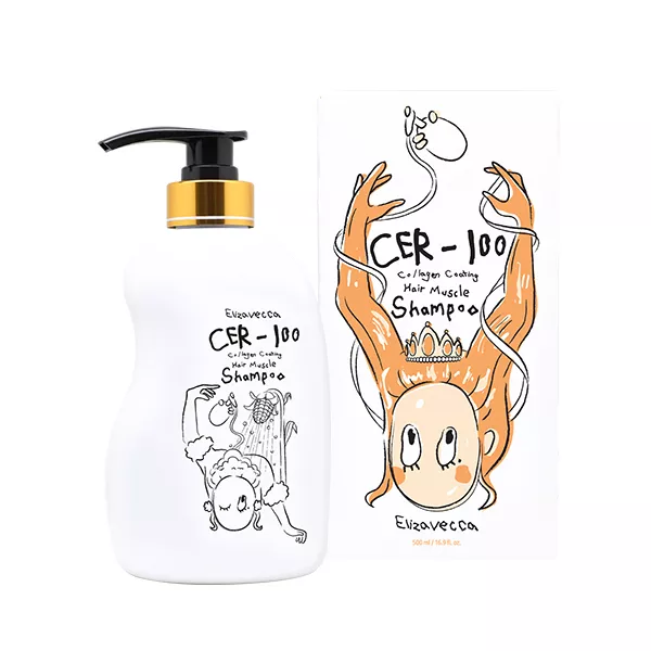 Elizavecca CER-100 Collagen Coating Hair Muscle Shampoo ������� ��� ������� �����������