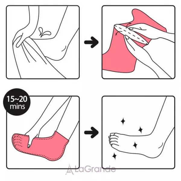 Holika Holika Silky Baby Foot Mask Sheet ����� ��� ���