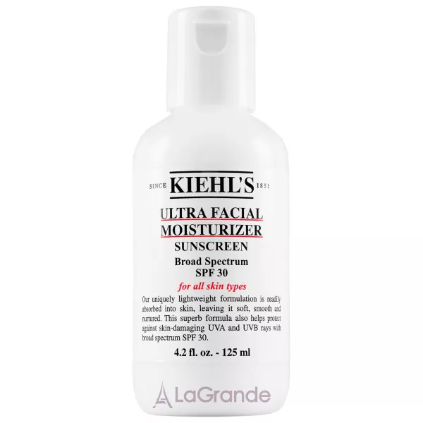 Kiehl's Ultra Facial Moisturizer SPF 30 ����������� ����� ��� ���� SPF 30