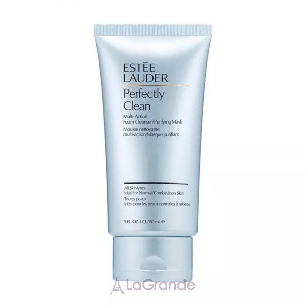 Estee Lauder Perfectly Clean Multi-Action Foam Cleanser Purifying Mask ����� ��� �������� � ��������� ����� 2 � 1