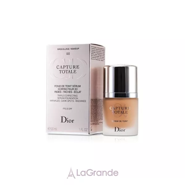 Christian Dior Capture Totale Fond De Teint Serum Correcteur 3D SPF 25 �������� ���������
