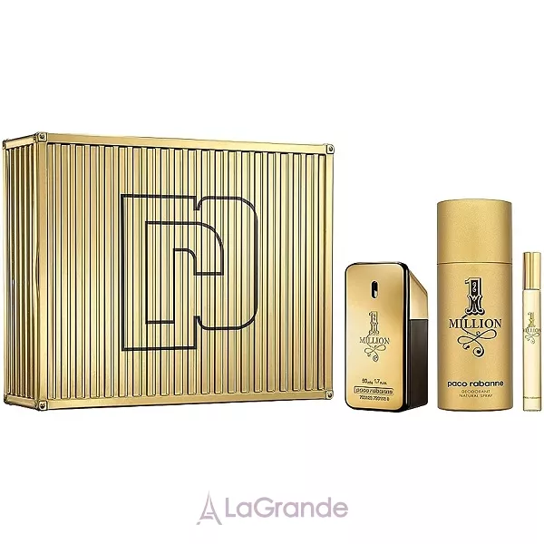 Paco Rabanne 1 Million ����� ( ��������� ���� 100 �� + ��������� 10 �� + ���������� 150 �� )