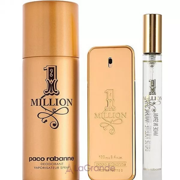 Paco Rabanne 1 Million ����� ( ��������� ���� 100 �� + ��������� 10 �� + ���������� 150 �� )