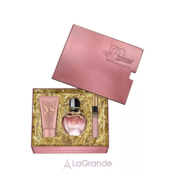 Paco Rabanne Pure XS for Her ���� (����������� ���� 50 �� + �������� 6 �� + ������� ��� ��� 75 ��)