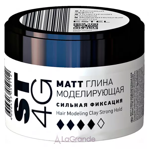 Estel Professional ST 4G Hair Modeling Clay Strong Hold Matt ����� ��� �����