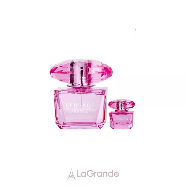 Versace Bright Crystal Absolu ����� ( ��������������� ���� 90 �� + ��������� 5 �� + ������ ��� ���� 100 �� + ���� ��� ���� 100 �� )